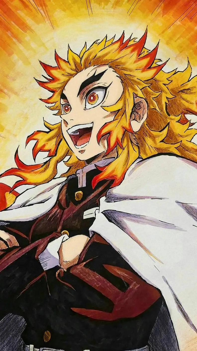ai character: Rengoku Kyojuro background