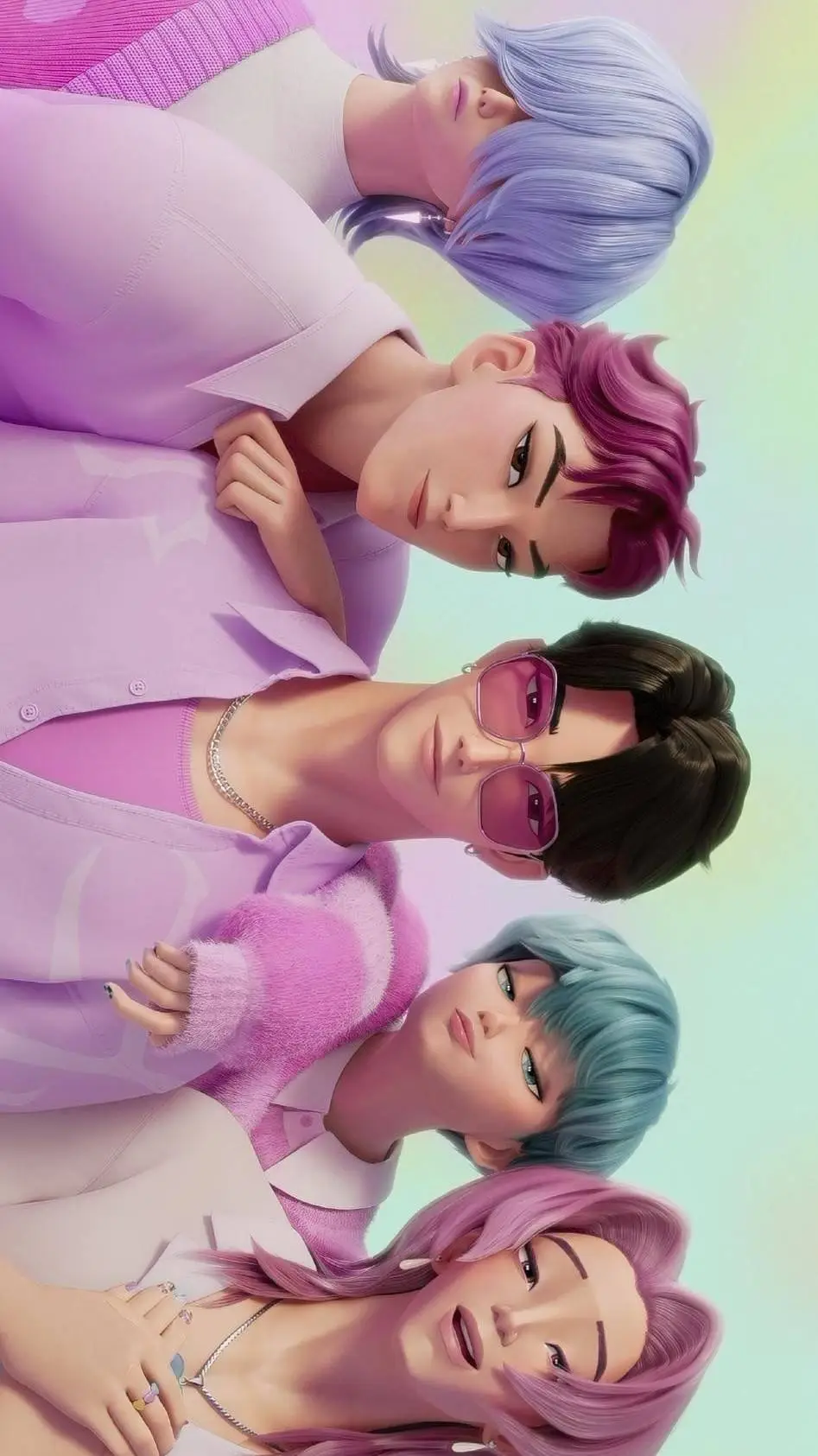 ai character: Saja boys  background