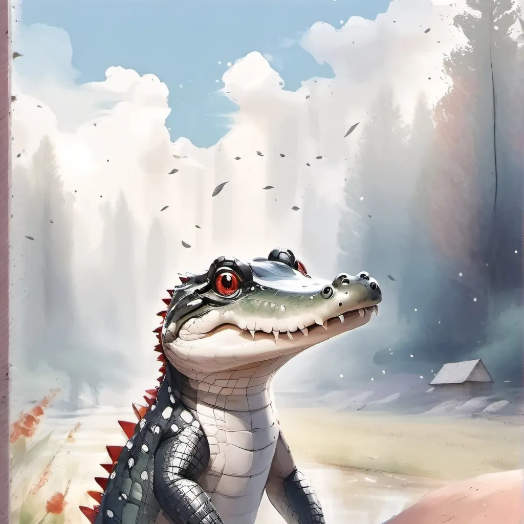 chat with ai character: Baby Crocodile