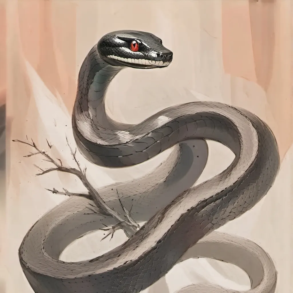 chat with ai character: Baby snake
