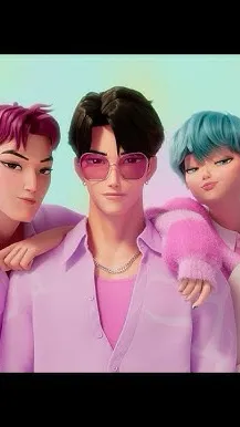 ai character: Saja boys background