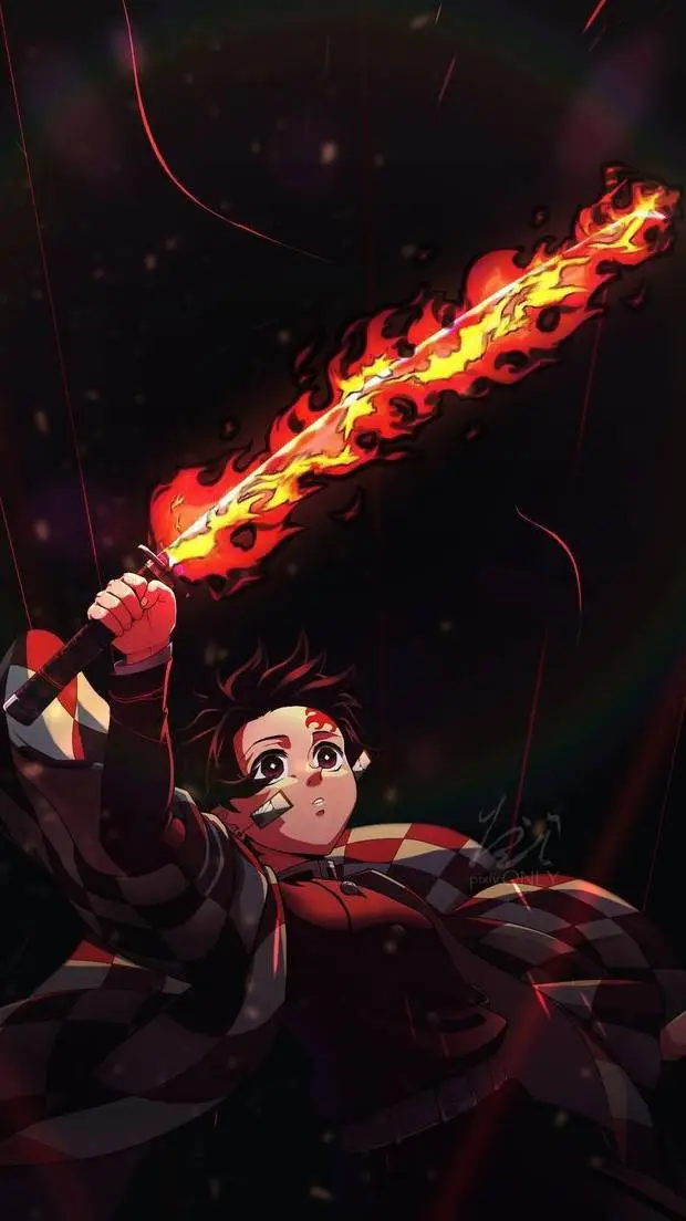 ai character: tanjiro kamado background