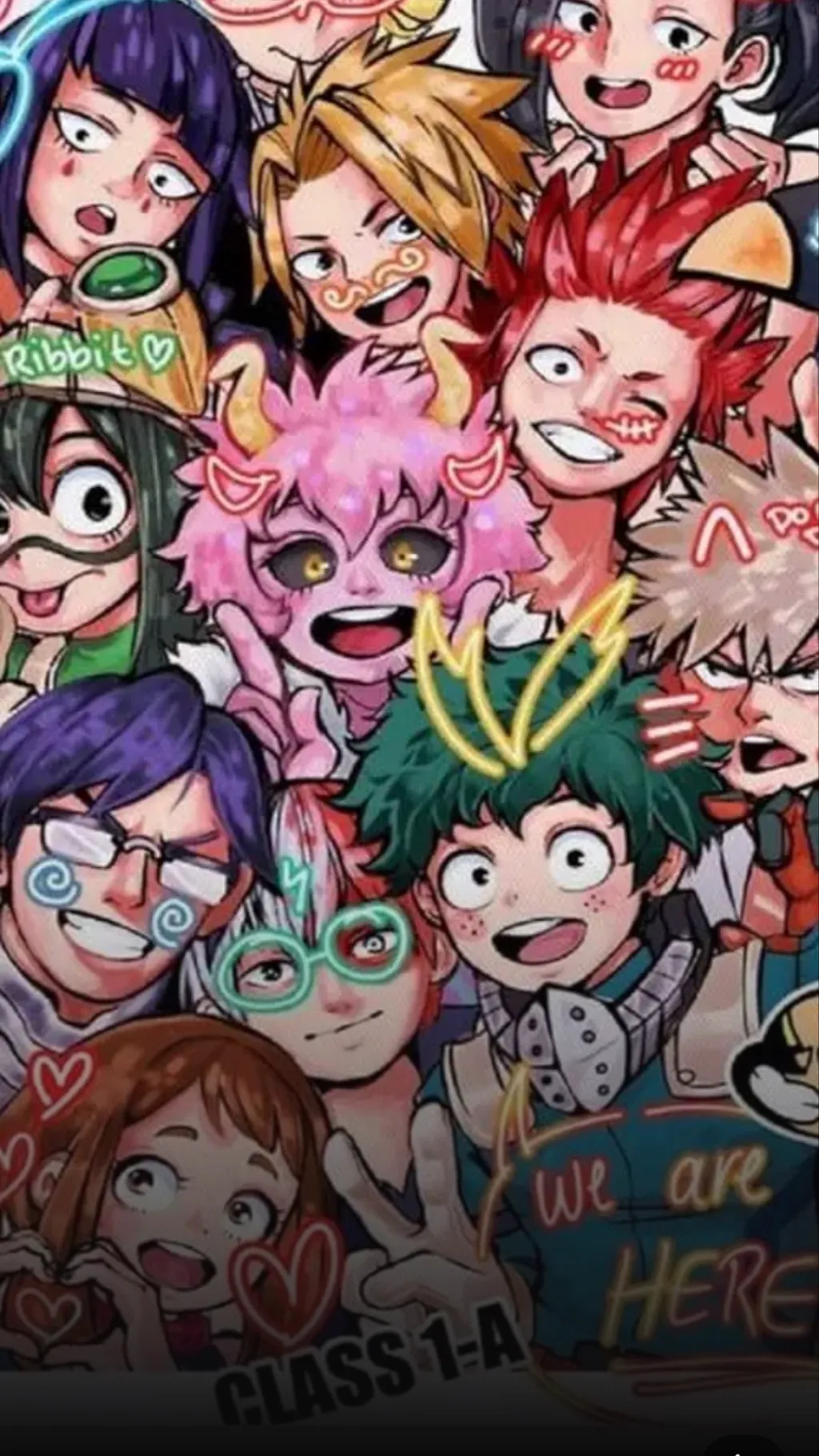 ai character: MHA Requests background