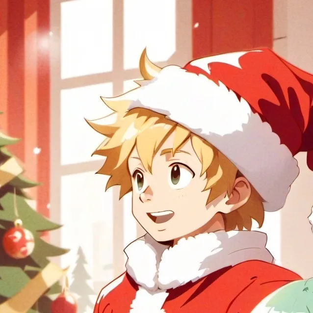 chat with ai character: mha christmas 