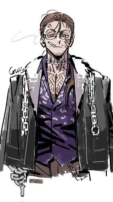 ai character: Gregor Middle background