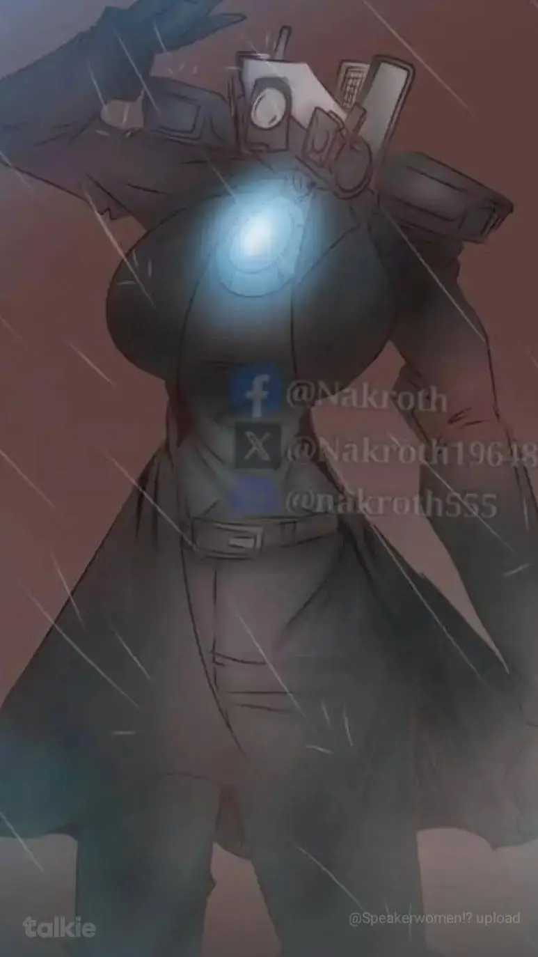 ai character: 💠Titan-Camerawoman background