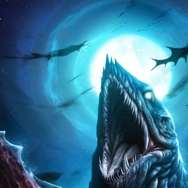 chat with ai character: Sea monster