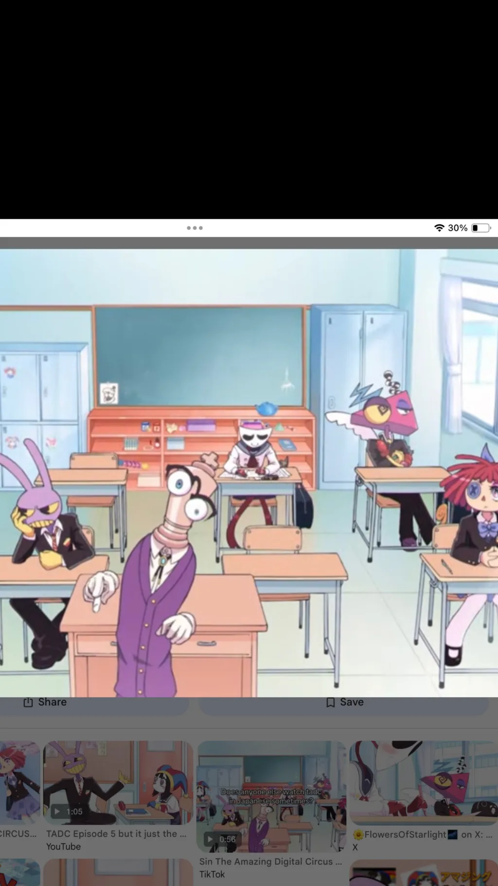 ai character: Tadc anime background