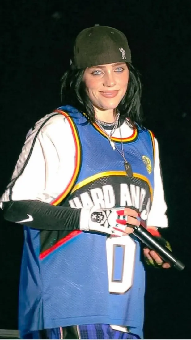 ai character: Billie Eilish background