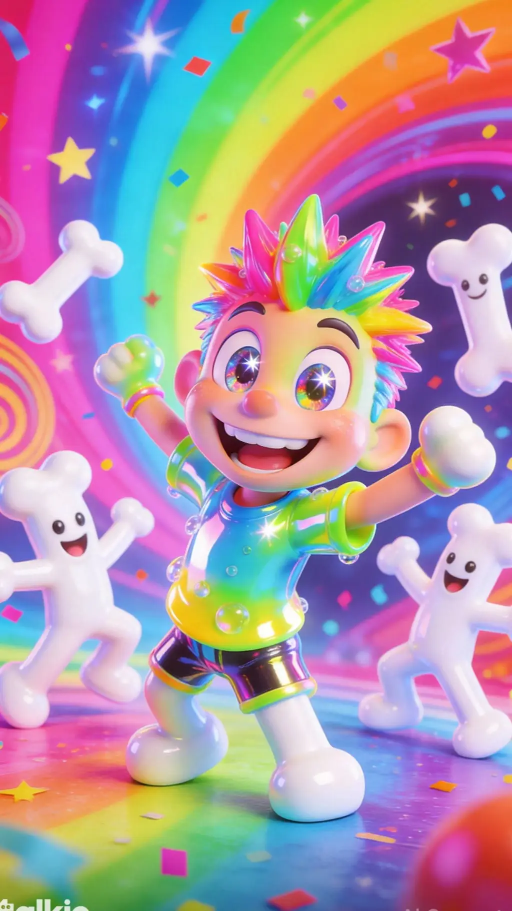 ai character: Johnny. background