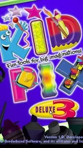 ai character: kid pix deluxe 3 background