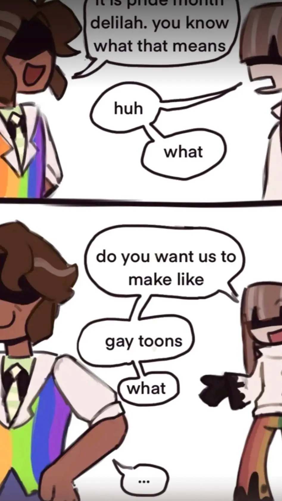 ai character: pride month background