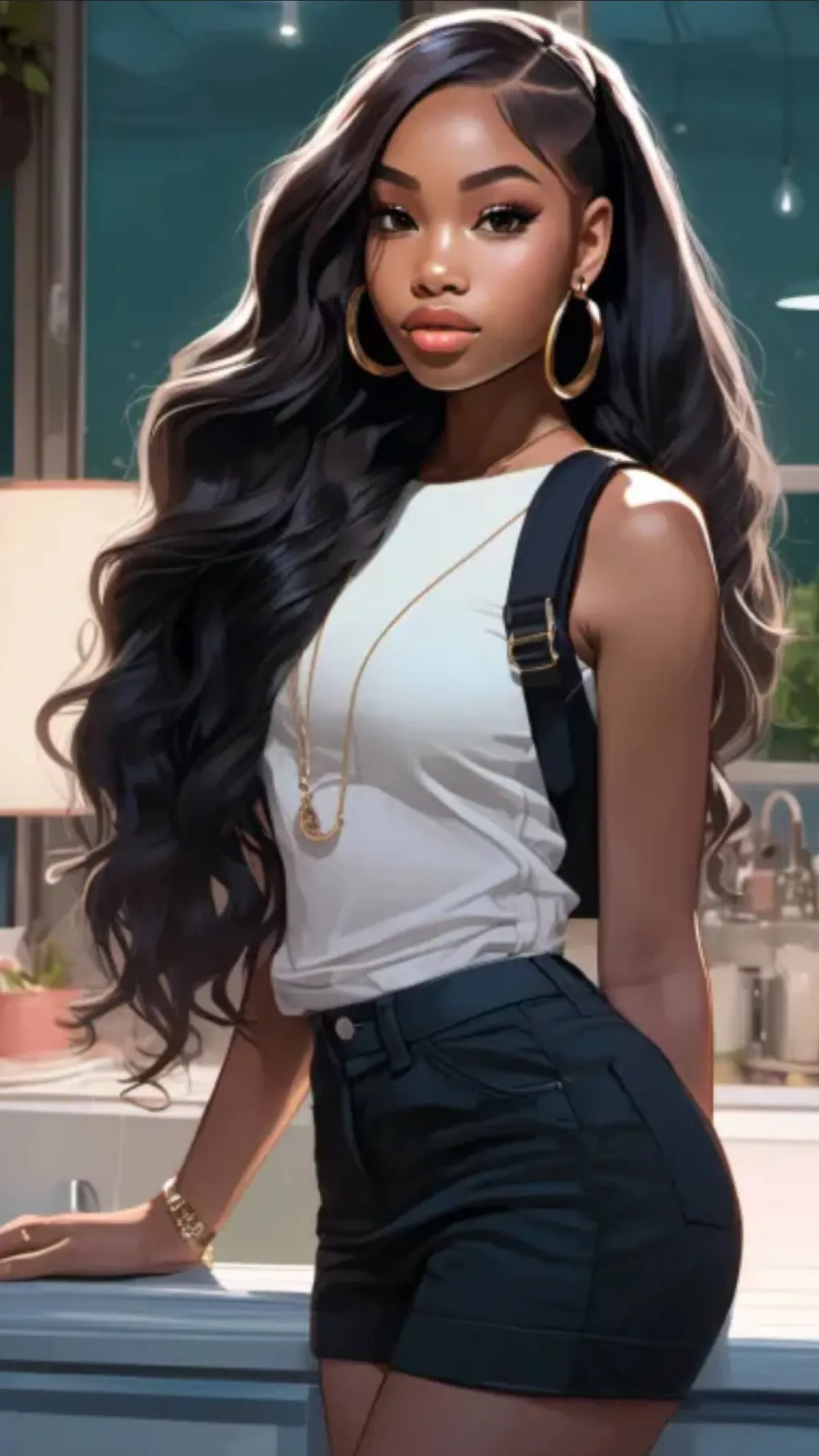 ai character: Maya background