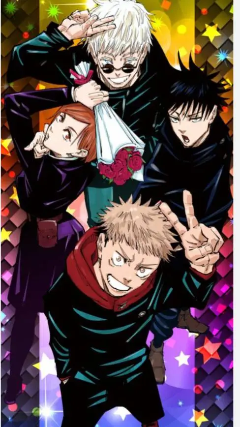 ai character: mha+jujukasei  background