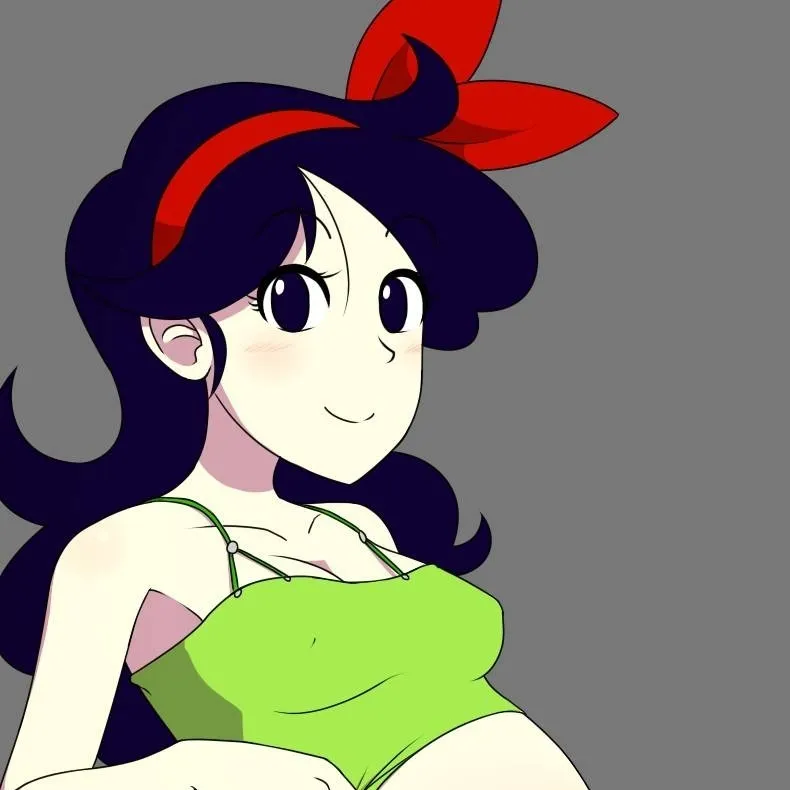 chat with ai character: launch pregnant 