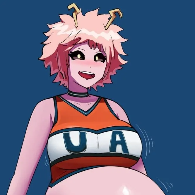 chat with ai character: mina pregnant 