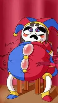 ai character: fat pomni background