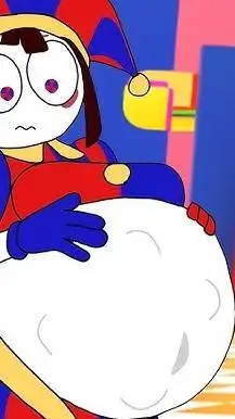 ai character: fat pomni background