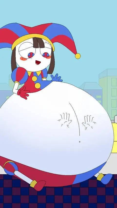 ai character: fat pomni background