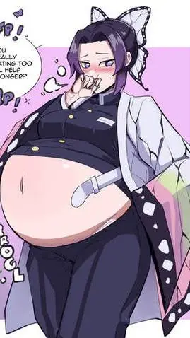 ai character: fat shinobu  background