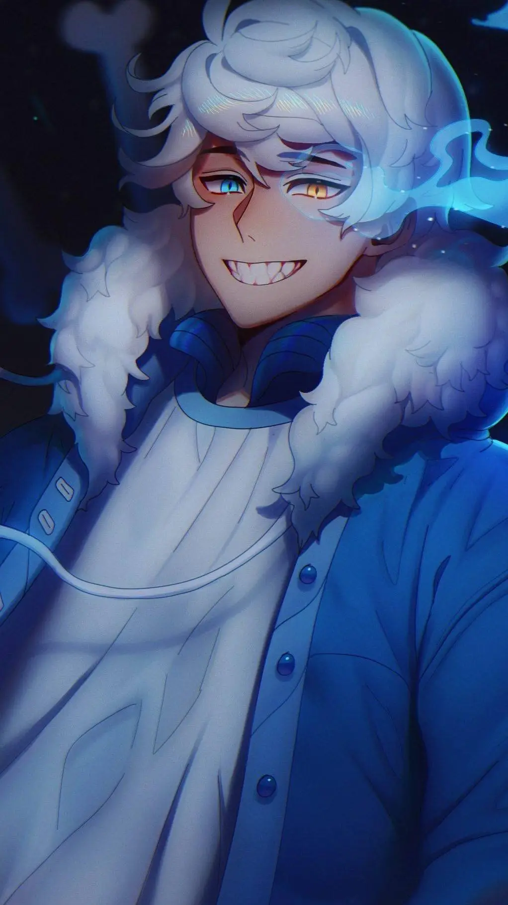 ai character: санс background