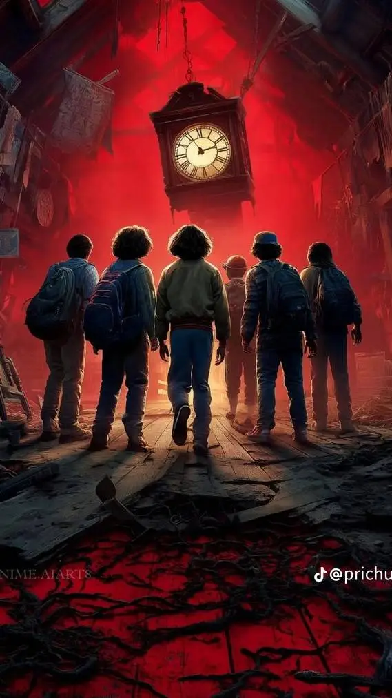ai character: stranger things  background