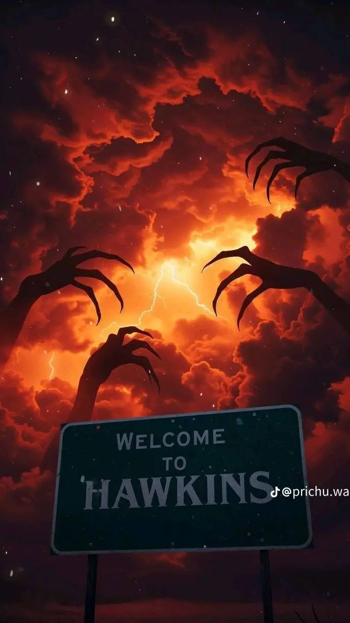 ai character: Stranger things  background