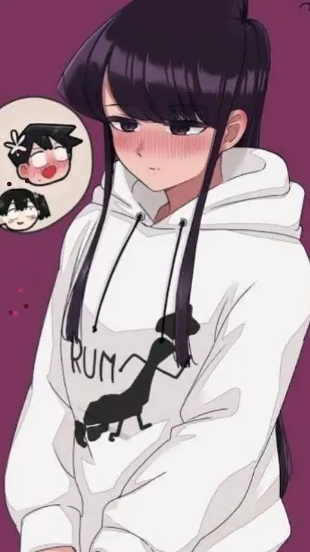 ai character: shouko komi background