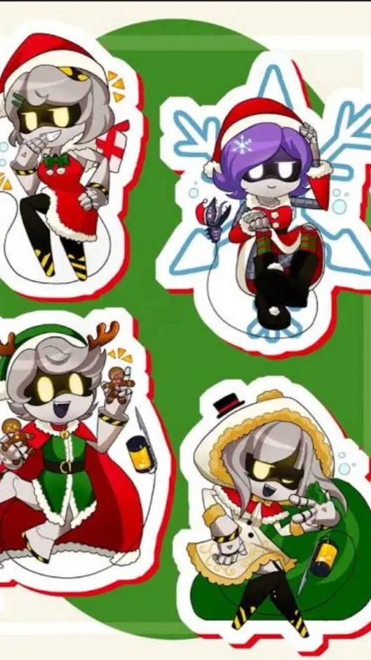 ai character: MD navidad  background