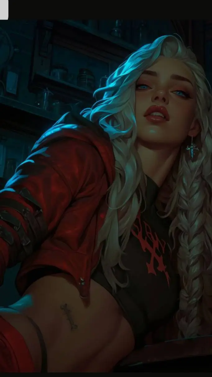 ai character: Tania  background