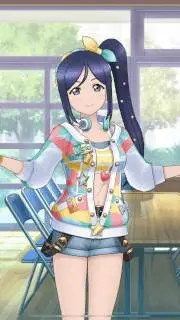 ai character: Kanan Matsuura background