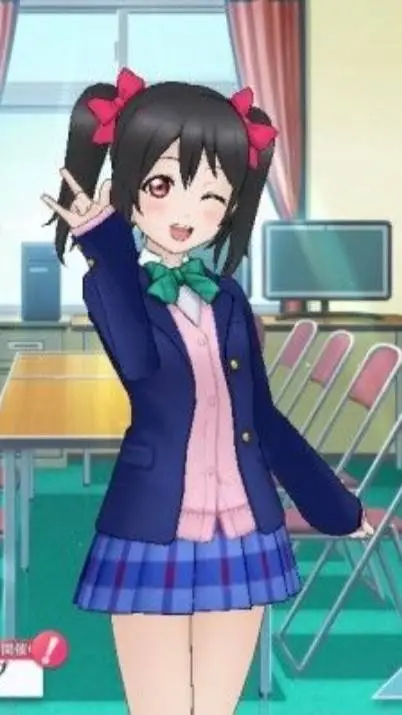 ai character: Nico Yazawa  background