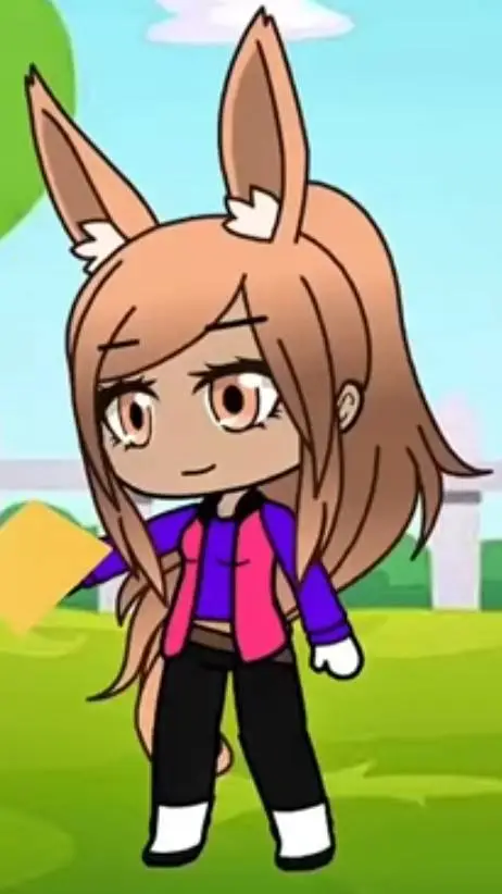 ai character: Lavander background