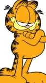 ai character: Garfield background