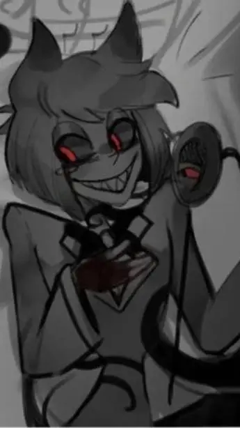 ai character: 🦌😁Alastor😁🦌 background