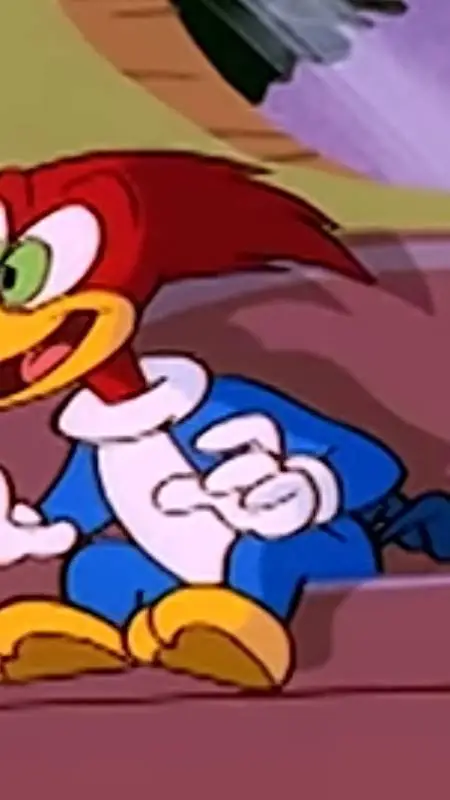 ai character: woddy woodpecker background