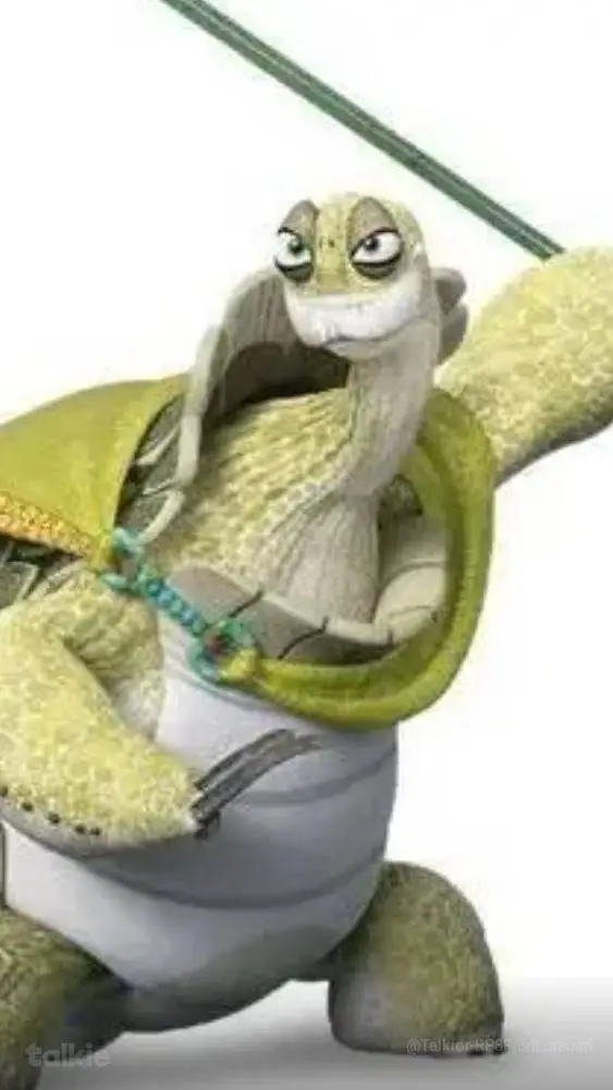 ai character: master oogway background