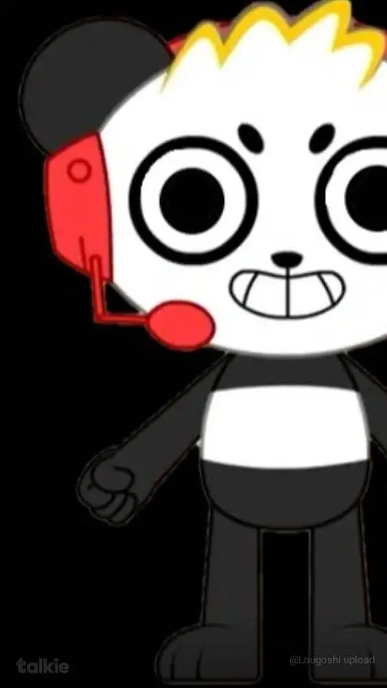 ai character: combo panda background