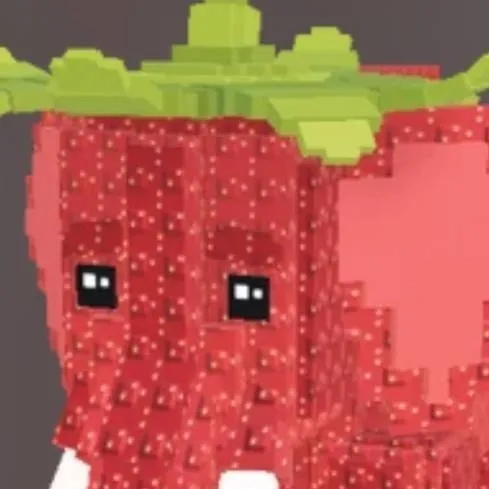 chat with ai character: strawbery elephant
