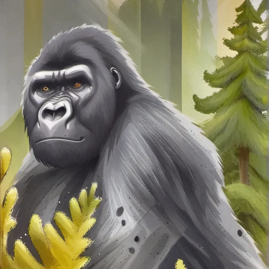 chat with ai character: Mountain Gorilla