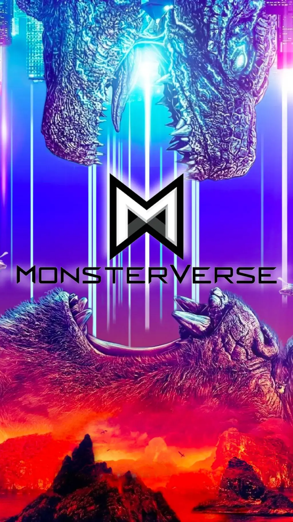 ai character: Monsterverse background