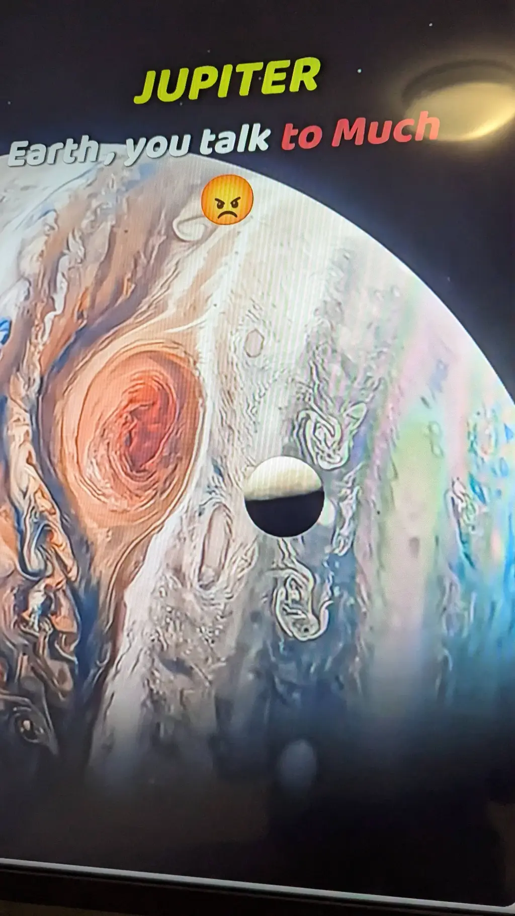 ai character: planets hate you background