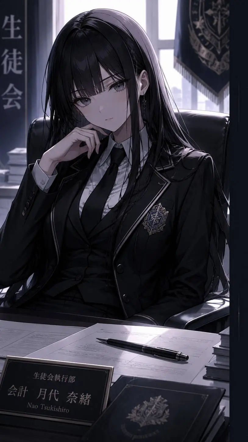 ai character: Nao Tsukishiro background