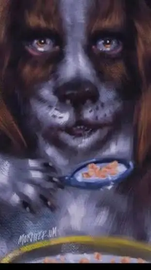 ai character: Perrocomdocreal background