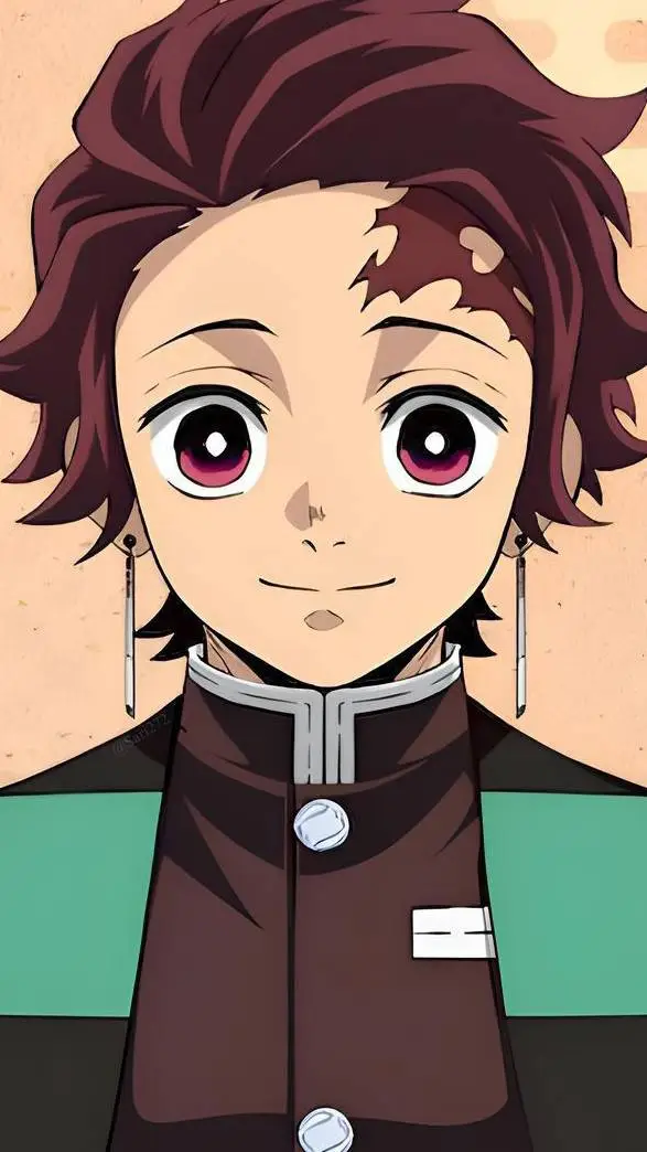 ai character: tanjiro background