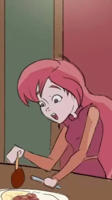 ai character: hazel background