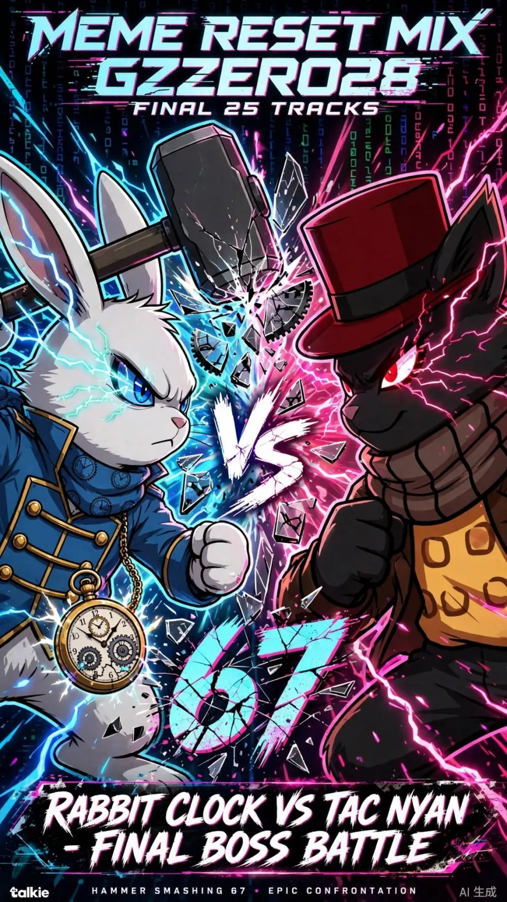Talkie AI - Chat with RABBIT CLOCK 🆚
