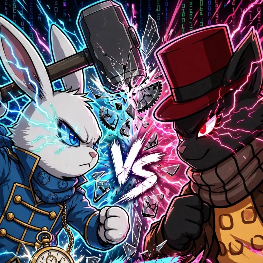 chat with ai character: RABBIT CLOCK 🆚