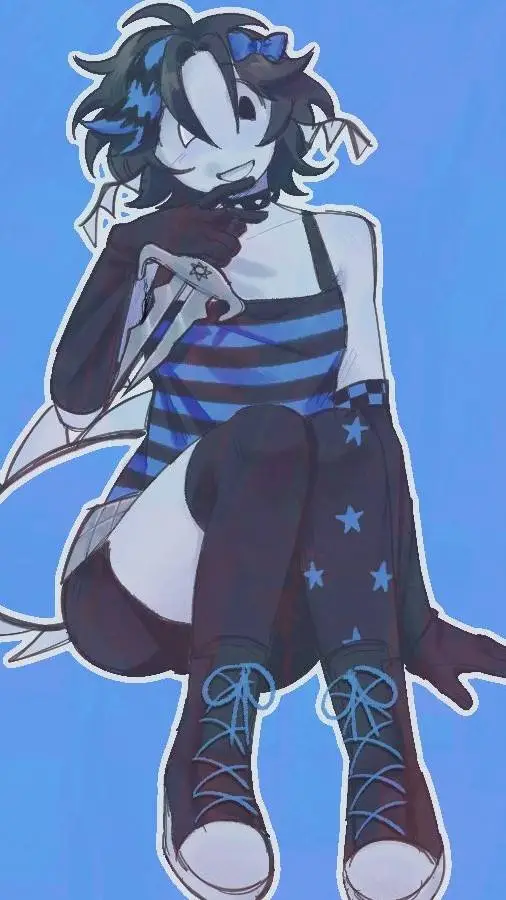 ai character: two time girl background