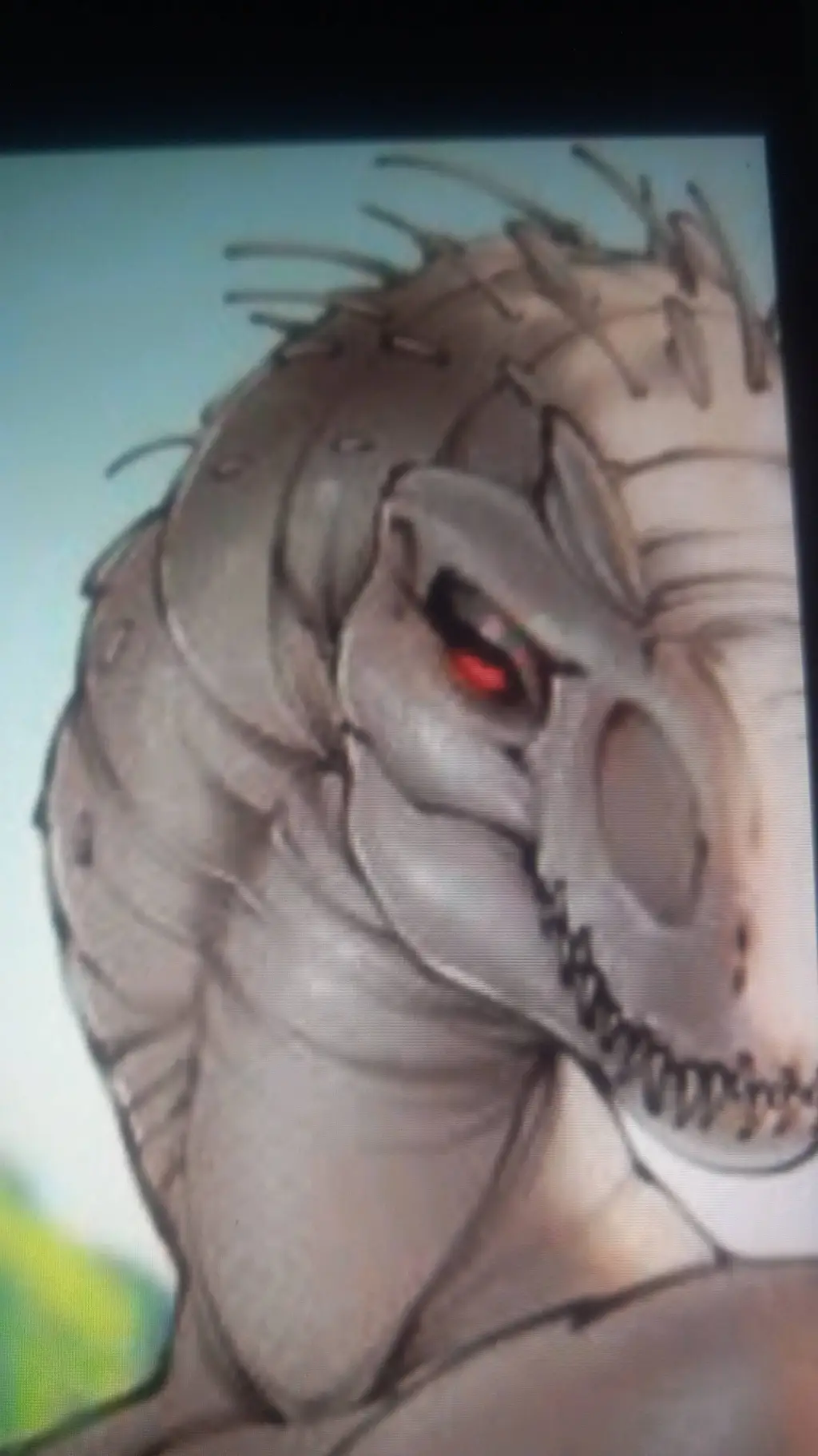 ai character: 🔥~Indominus rex~😏 background